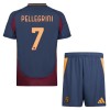 Maglia ufficiale AS Roma Pellegrini 7 Alternativa 2024-25 per Bambino